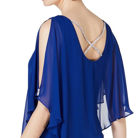 NWT Rhinestone-trimmed dress || Size M - Picture 10 of 12